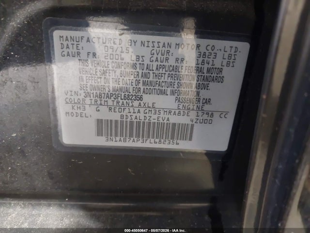 Nissan Sentra Sv