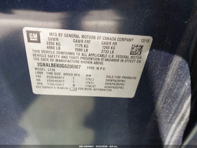 Chevrolet Equinox Ls