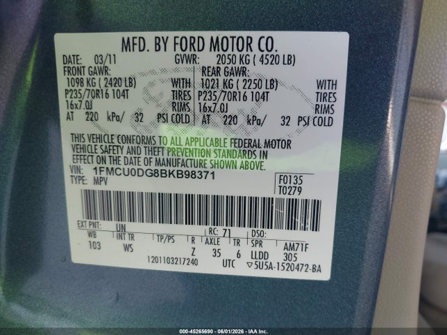 Ford Escape Xlt