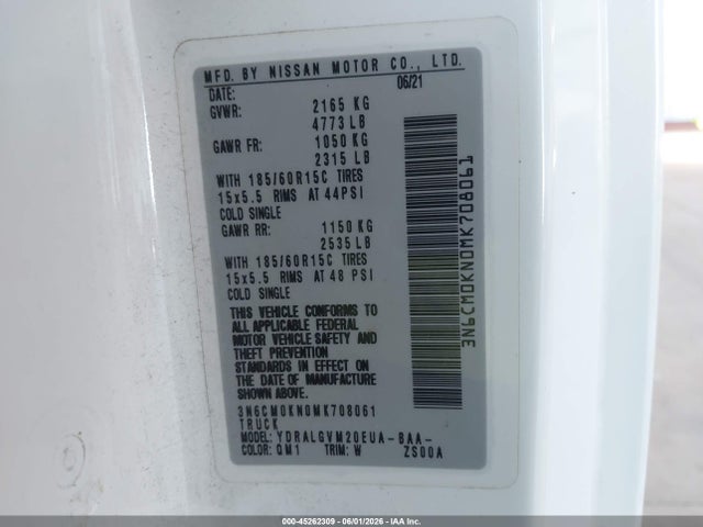 Nissan Nv Sv Xtronic Cvt