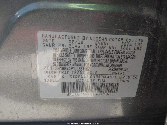 Nissan Sentra Sv