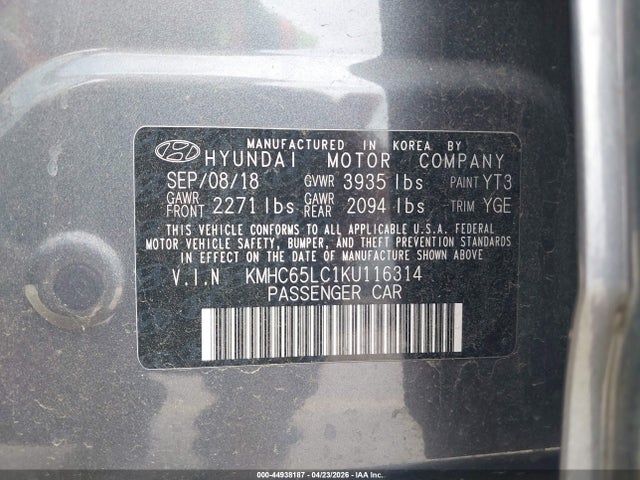 Hyundai Ioniq Blue