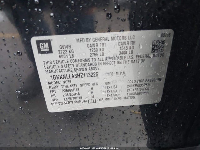 GMC Acadia Sle-2