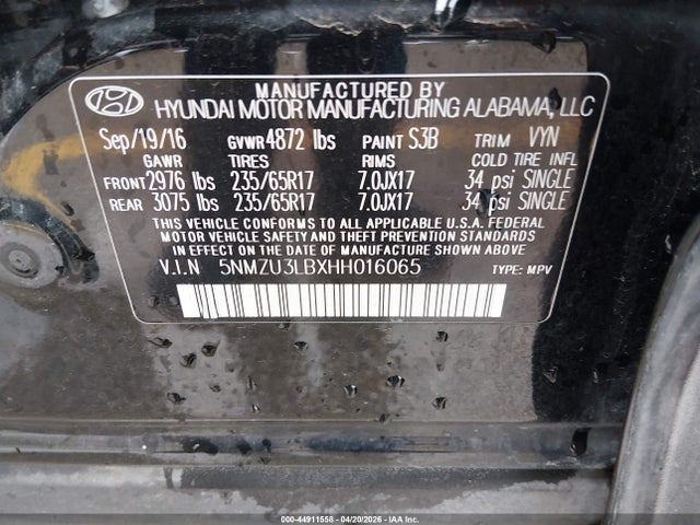 Hyundai SANTA FE 2.4l