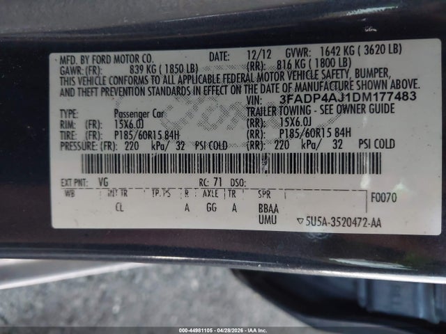 Ford Fiesta S