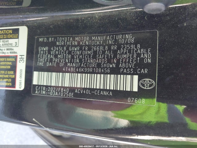 Toyota Camry Le