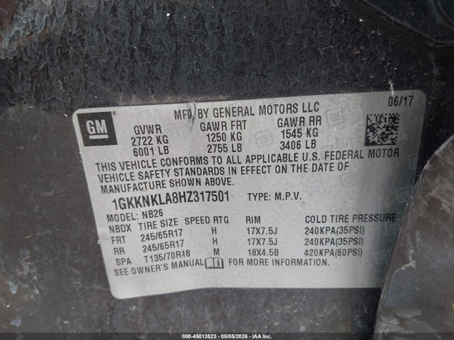 GMC Acadia Sle-1