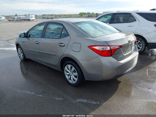 Toyota Corolla Le