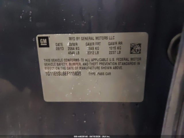 Chevrolet Malibu 2lt