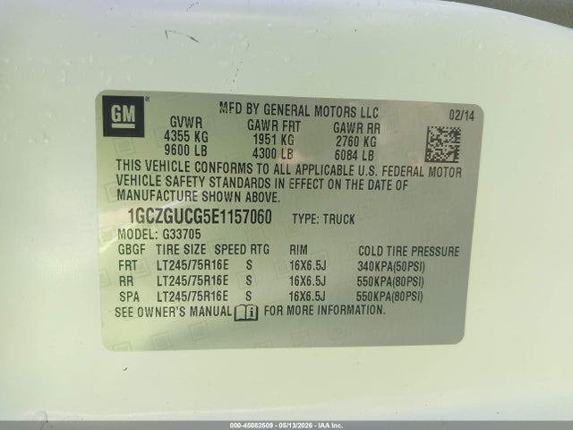 Chevrolet Express Work Van