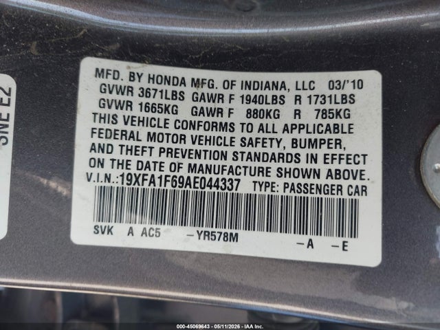 Honda Civic Lx-s