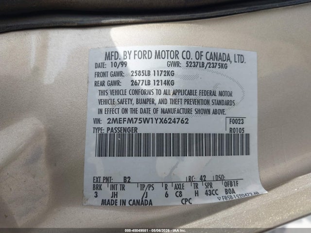Mercury Grand Marquis Ls