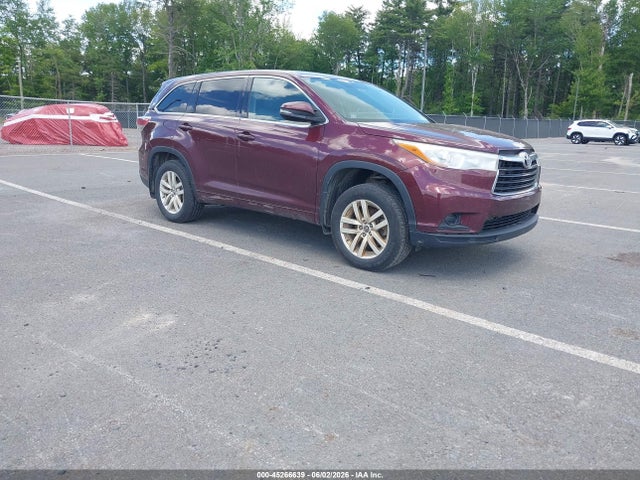 Salvage Toyota Highlander Image