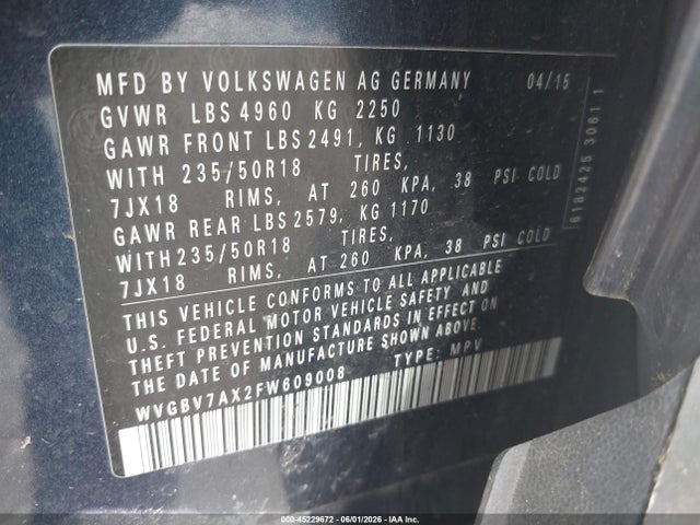 Volkswagen Tiguan Se