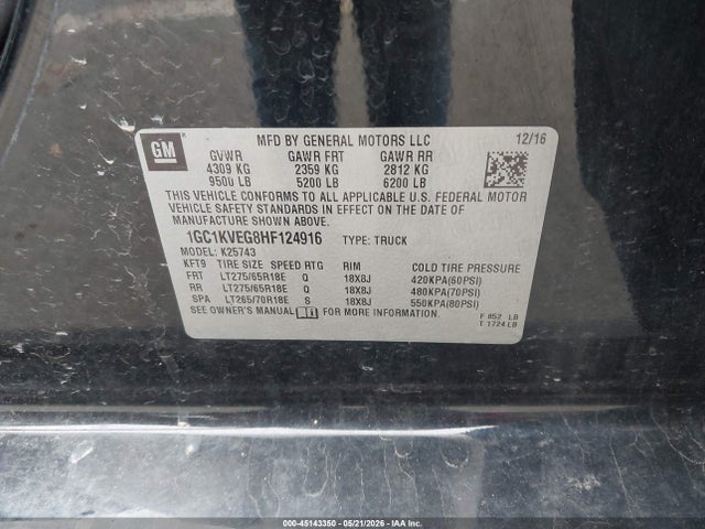 Chevrolet Silverado 2500 Lt