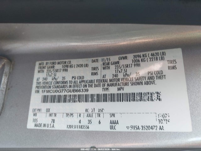 Ford Escape Se