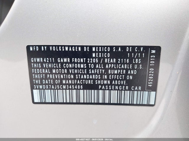 Volkswagen Jetta 2.5l Se