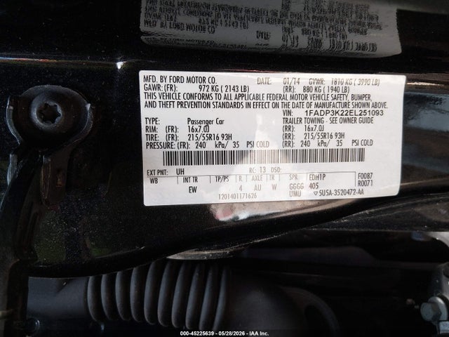 Ford Focus Se