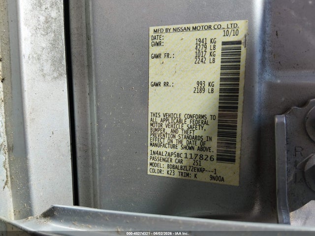 Nissan Altima 2.5 S
