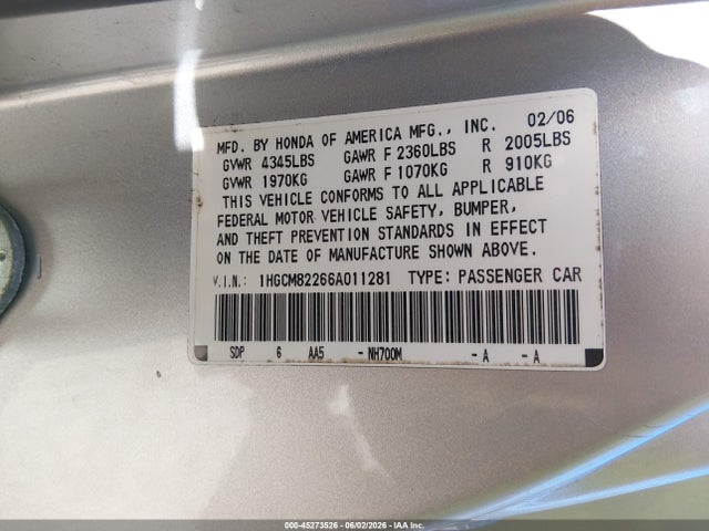 Honda Accord 3.0 Lx