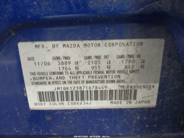 Mazda Mazda3 S Sport