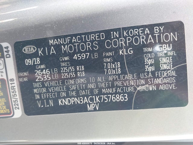 Kia Sportage Ex