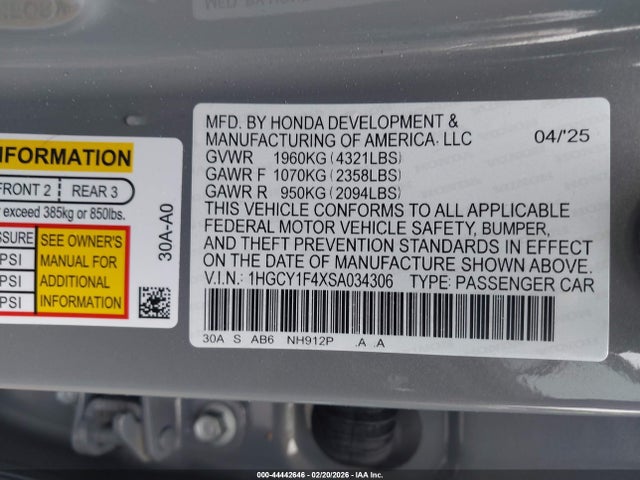 Honda Accord Se