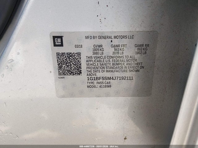 Chevrolet Cruze Premier Auto