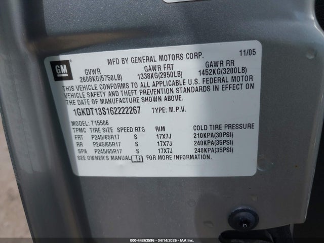 GMC Envoy Sle