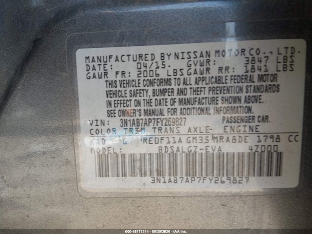 Nissan Sentra Sl