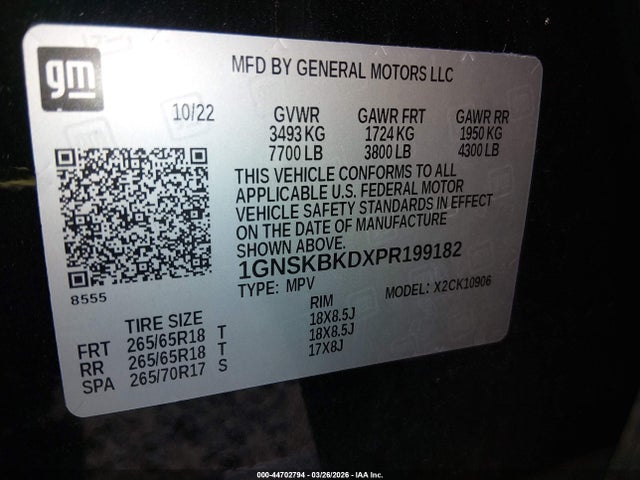 Chevrolet Suburban 4wd Ls