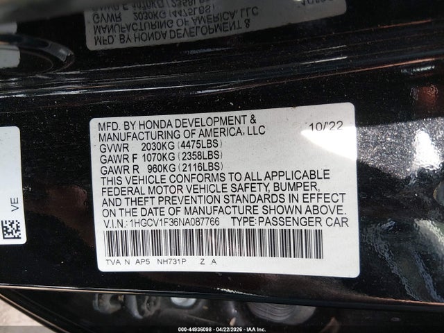 Honda Accord Sport