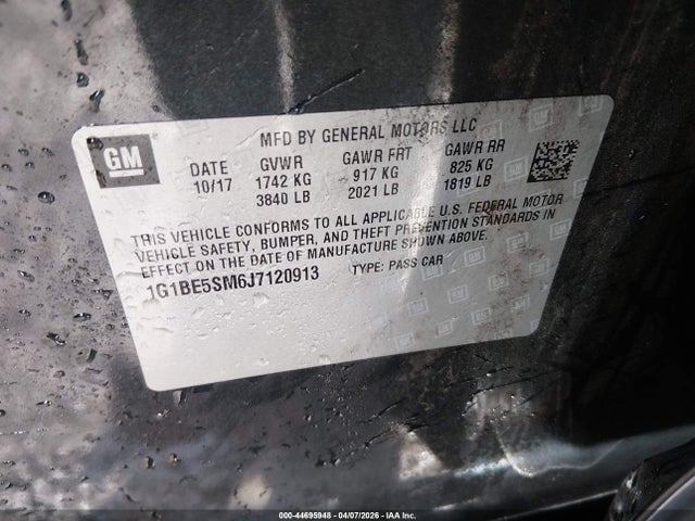 Chevrolet Cruze Lt Auto