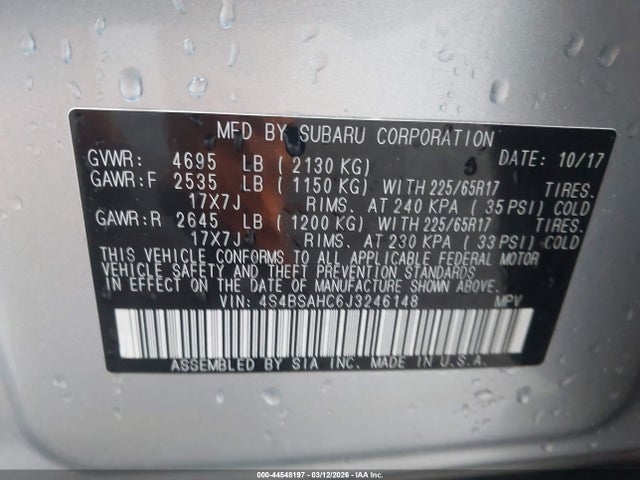 Subaru Outback 2.5i Premium