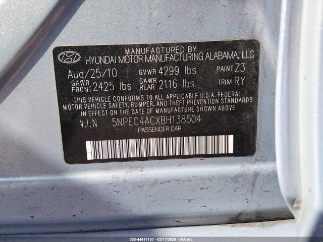 Hyundai SONATA Se