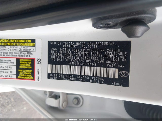 Toyota Camry Xse