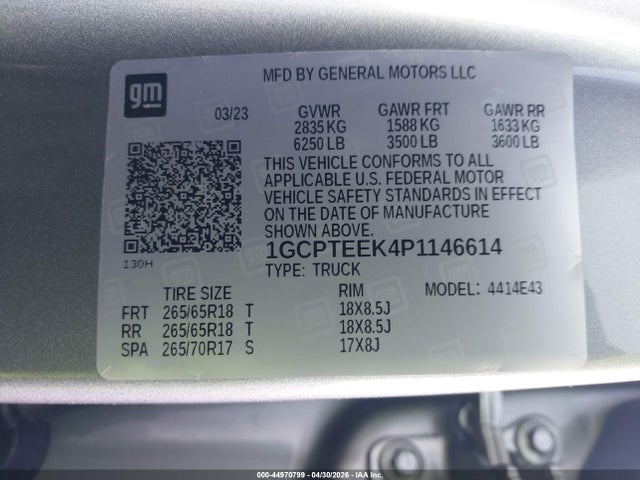 Chevrolet Colorado 4wd  Short Box Trail Boss