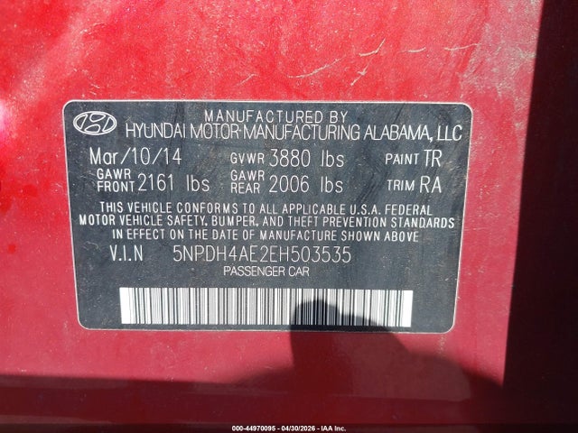 Hyundai ELANTRA Se
