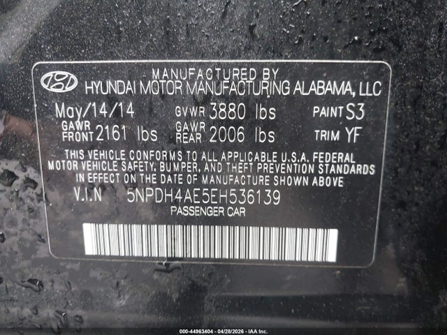 Hyundai ELANTRA Se