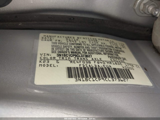 Nissan Versa 1.8 S