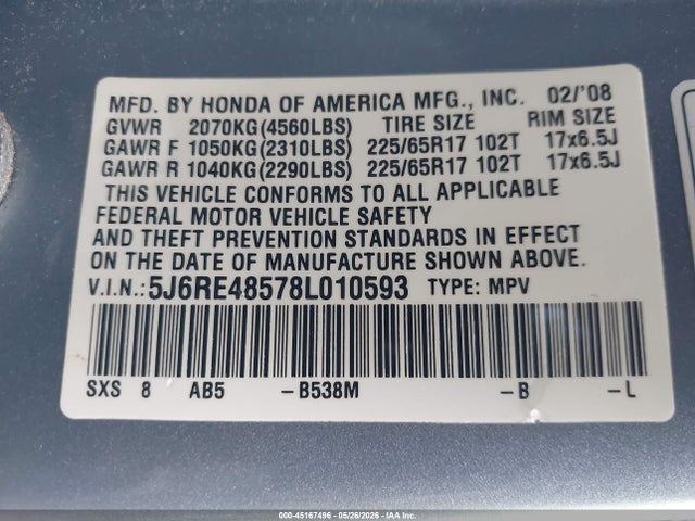 Honda CR-V Ex