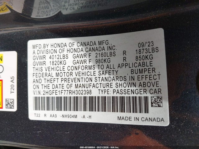 Honda Civic Ex