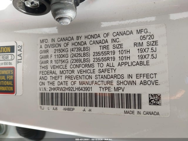 Honda CR-V Awd Touring