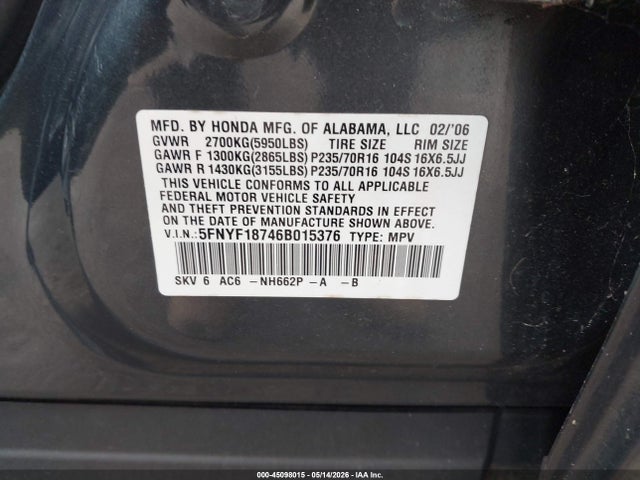 Honda Pilot Ex
