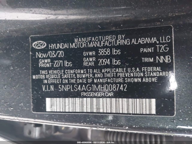 Hyundai ELANTRA Sel