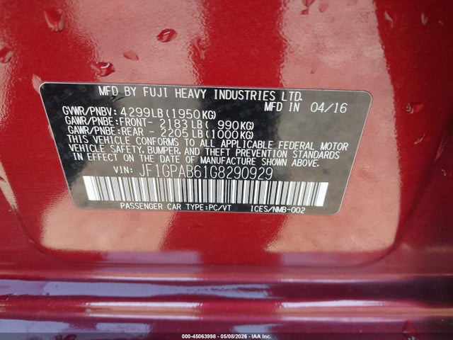 Subaru Impreza 2.0i Premium