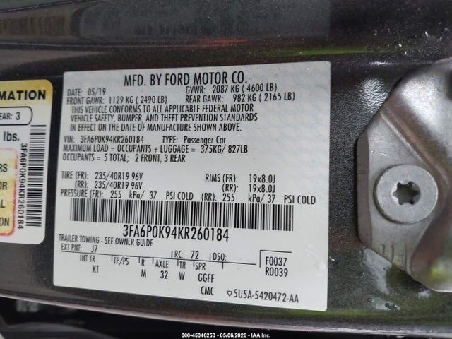 Ford Fusion Titanium