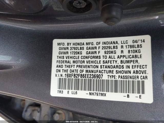 Honda Civic Ex