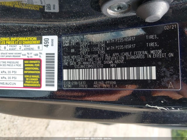Toyota Sienna Xle