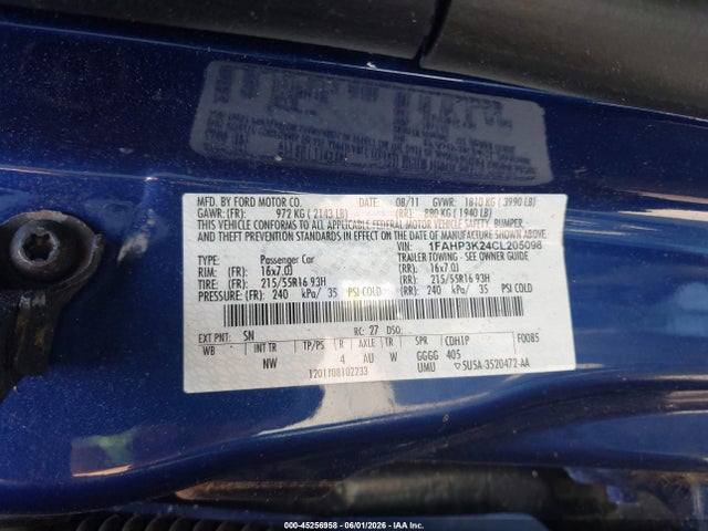 Ford Focus Se
